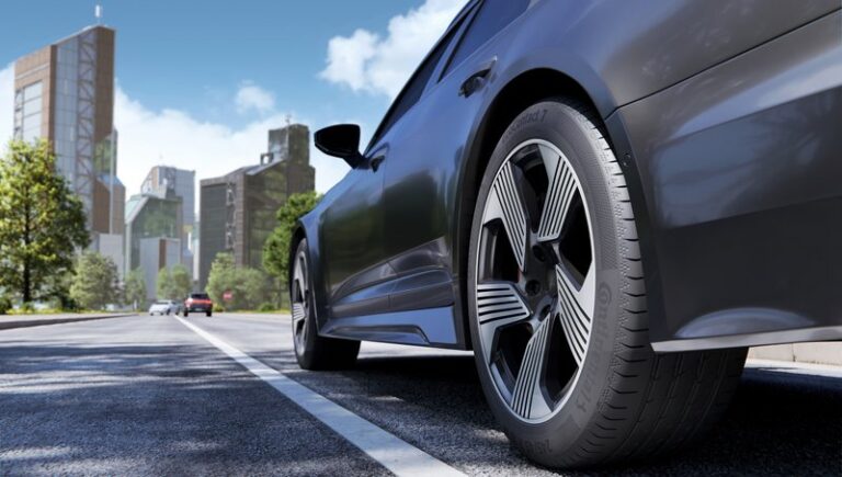 Continental EcoContact 7 Fabrieksaf op de nieuwe volledig elektrische Nissan N7